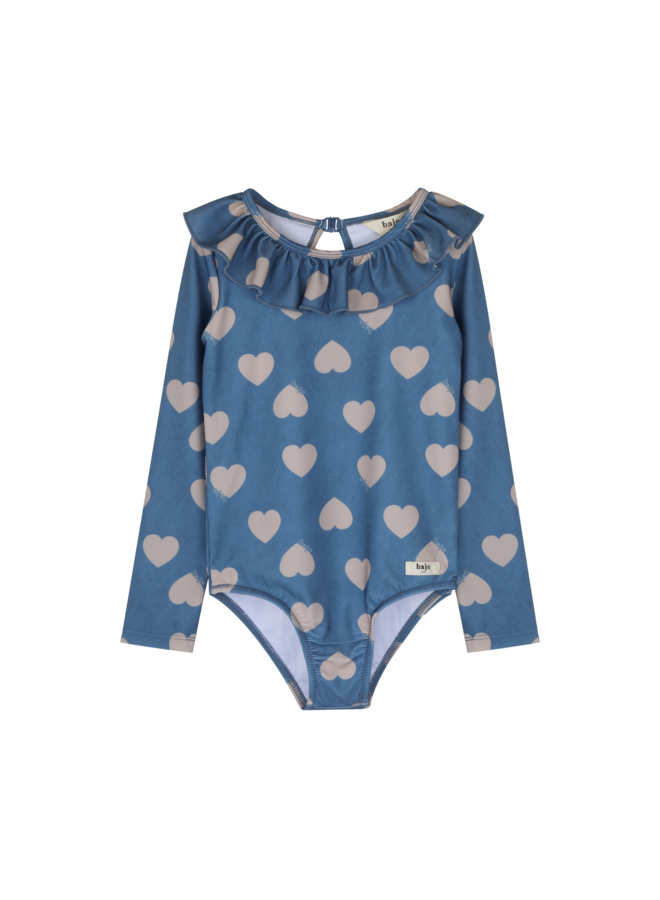 Bella swimsuit - Blue denim