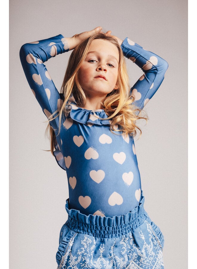 Baje Studio - Bella swimsuit - Blue denim