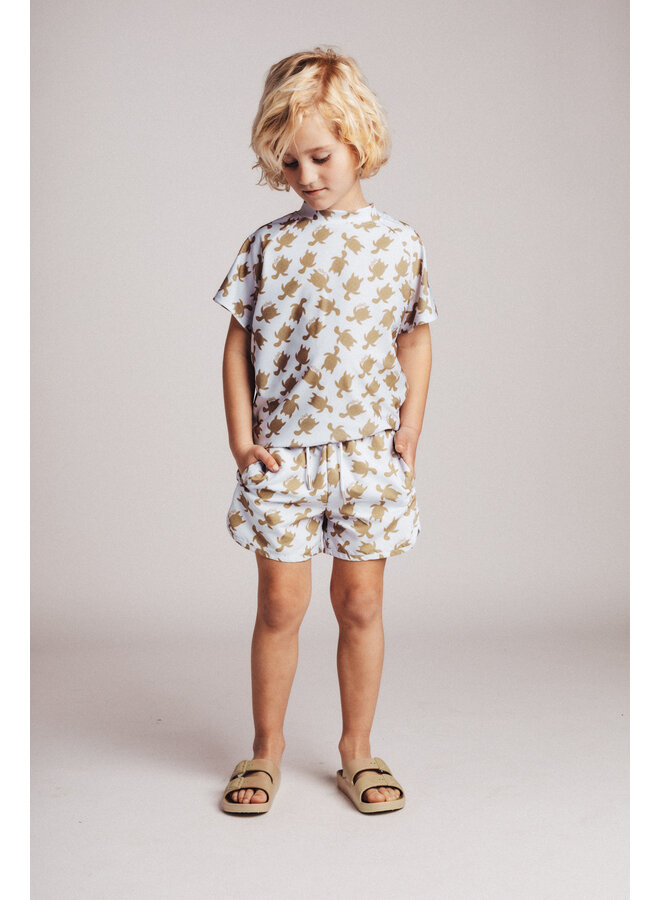 Baje Studio - Sol UV shirt - Blue steel