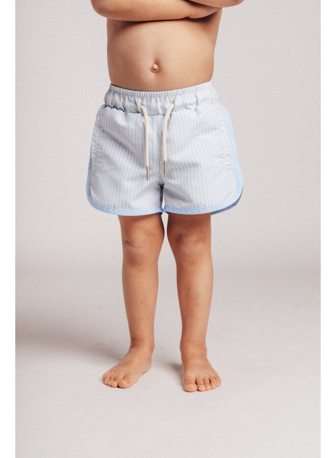 Baje Studio - Mello swim shorts - Blue steel stripe