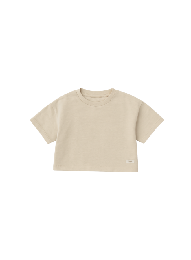 Baje Studio - Juna t-shirt - Sand melange