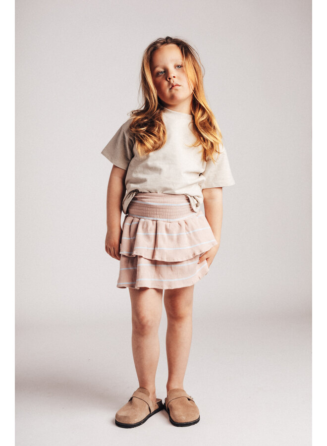 Baje Studio - Juna t-shirt - Sand melange