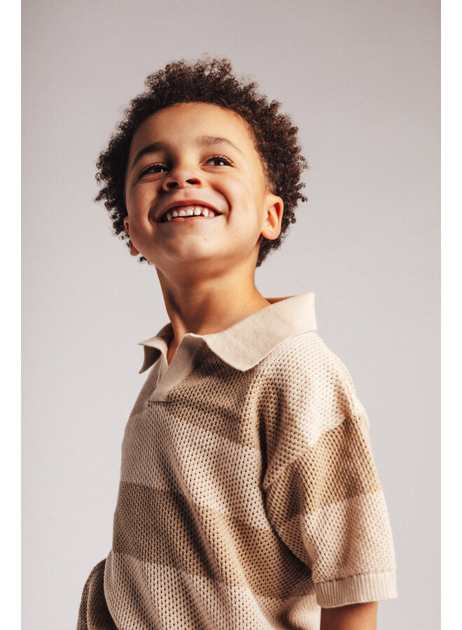 Baje Studio - Sev knitwear top - Taupe