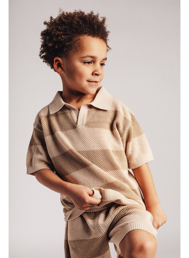 Baje Studio - Sev knitwear top - Taupe