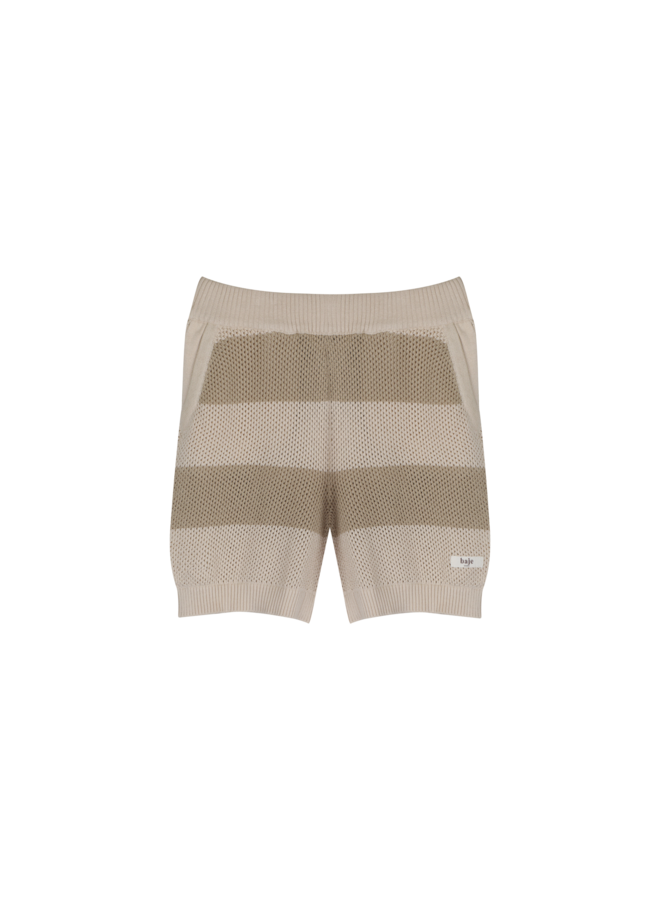 Seth knitwear shorts - Taupe