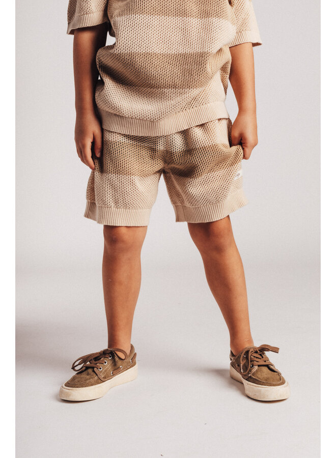 Baje Studio - Seth knitwear shorts - Taupe
