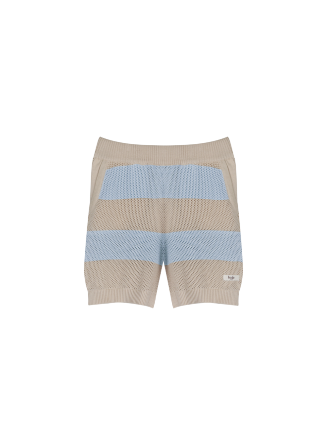 Seth knitwear shorts - Blue steel