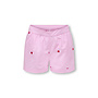 Kids Only - New lina stripe emb shorts - Begonia pink/Cloud dancer