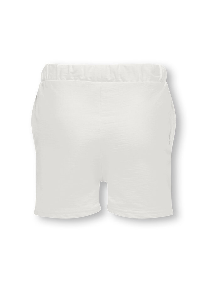 Kids Only - Ocean life sweat shorts - Cloud dancer smile