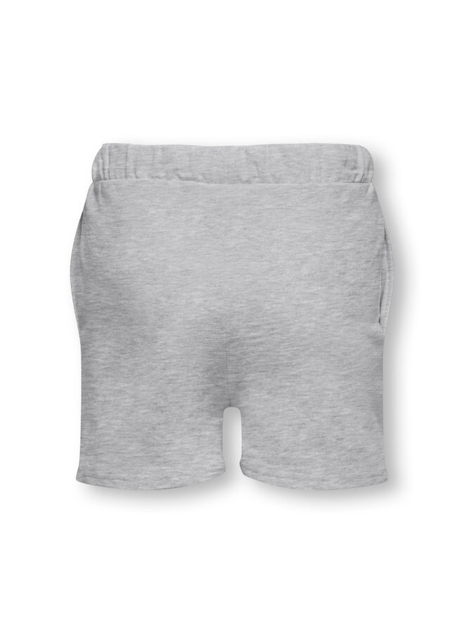 Kids Only - Ocean life sweat shorts - Light grey melange vibes