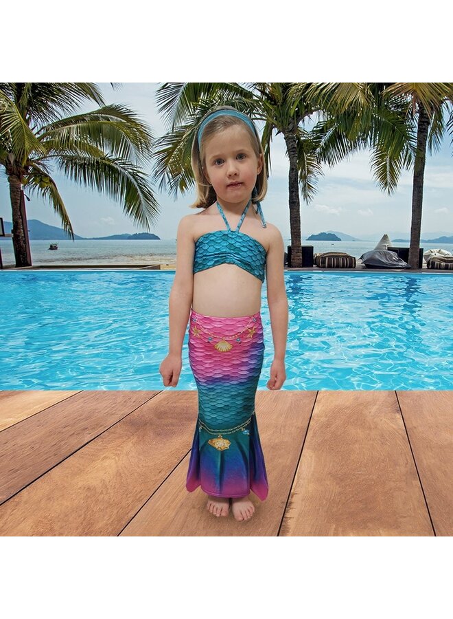 Kuaki Mermaids - 2-delige zeemeermin set - Star (staart en top)