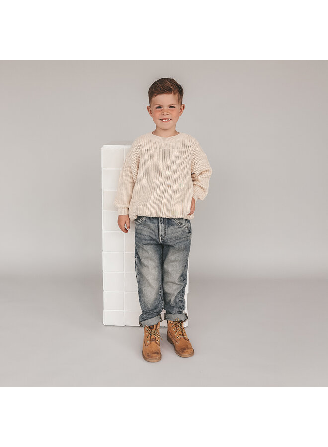 Your Wishes - Denim worker jeans - Tinted mid blue