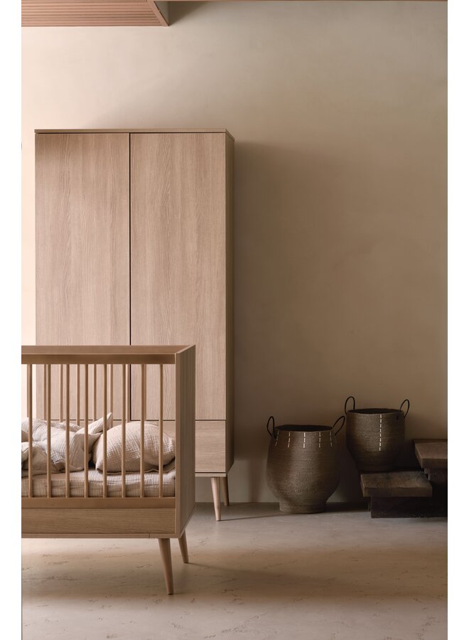 Quax - Flow bed 140x70 - Honey ash