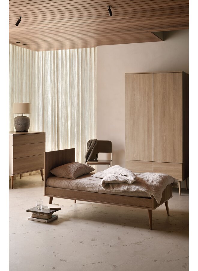 Quax - Flow bed 140x70 - Honey ash