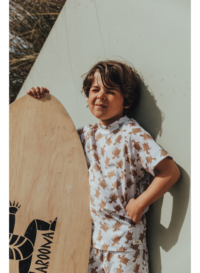 Baje Studio - Mello swim shorts - Creme oat