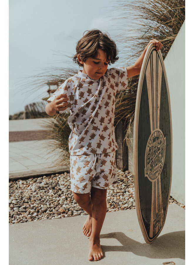 Baje Studio - Mello swim shorts - Blue steel