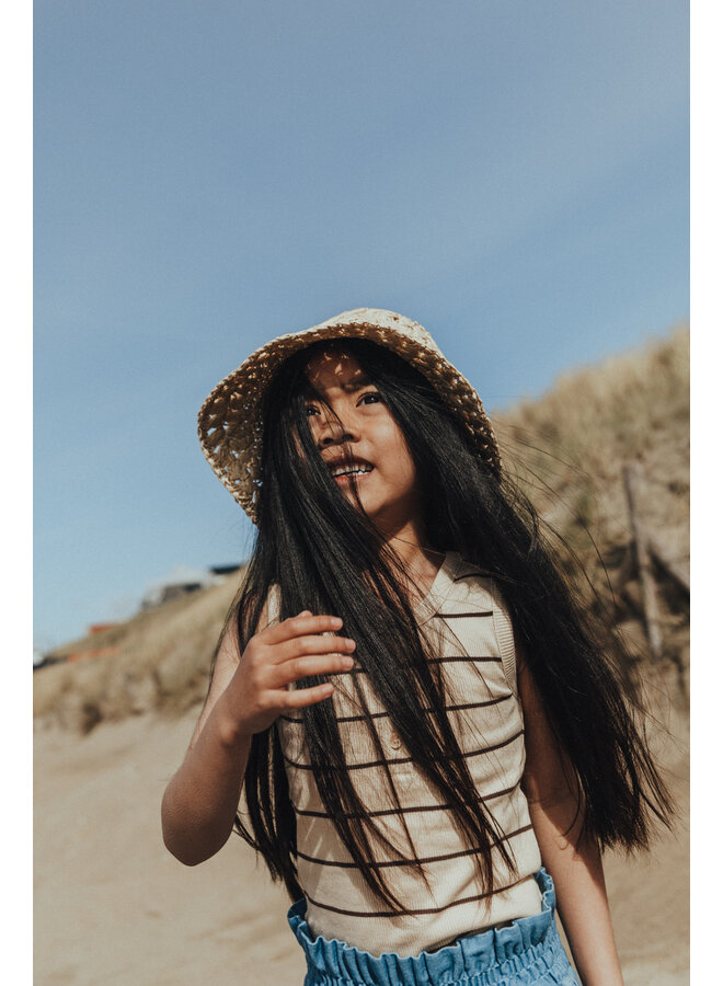 Baje Studio - Sophia top - Creme oat