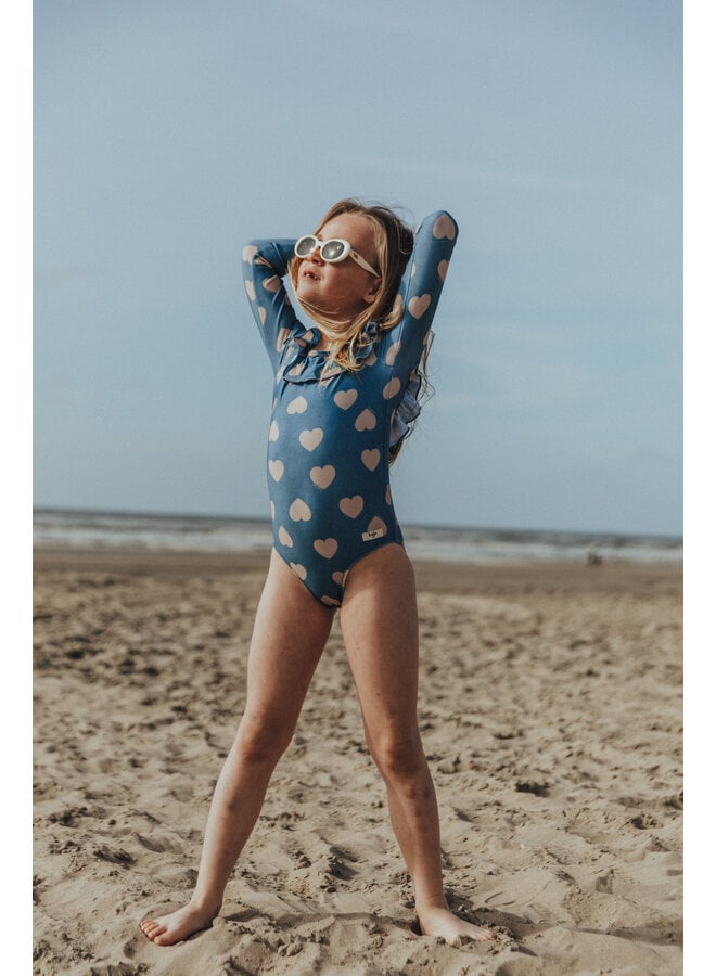 Baje Studio - Bella swimsuit - Blue denim