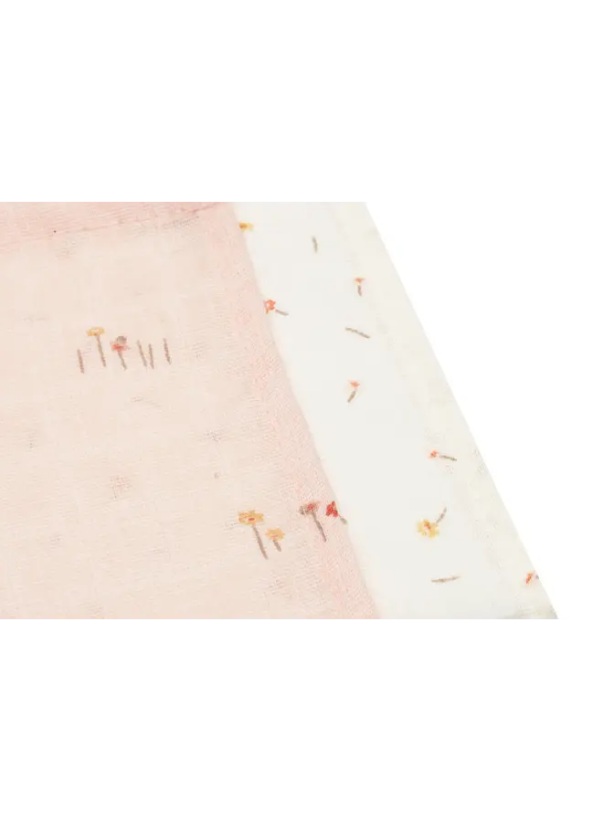 Jollein - Hydrofiel monddoekje 31x31cm - Pretty picnic (3pack)