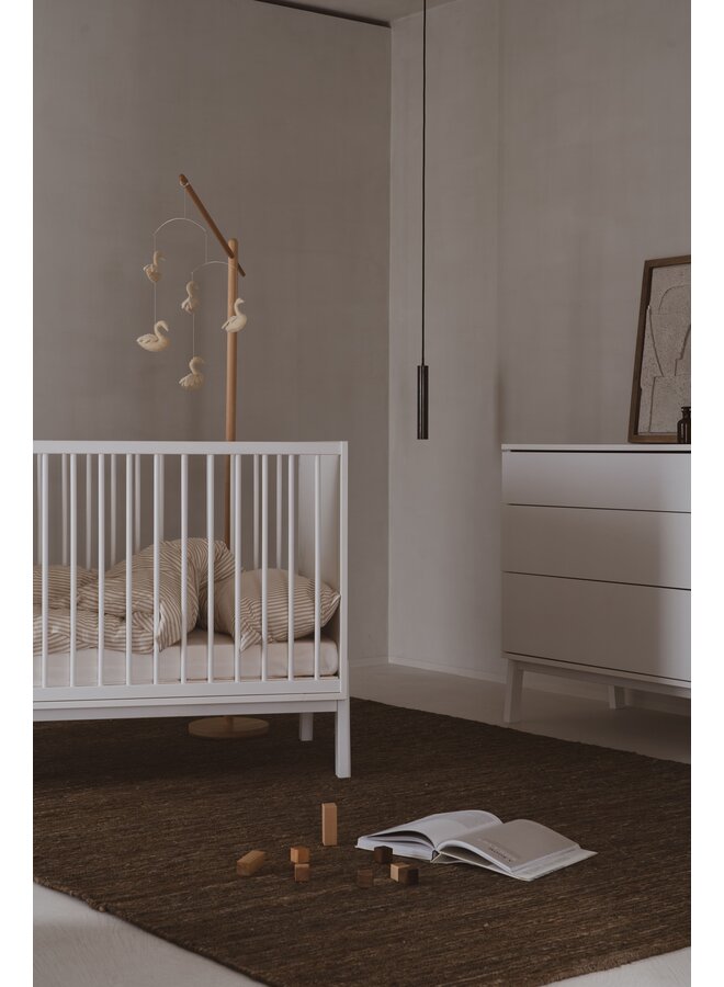 Quax - Ashi bed 120x60 - Cream
