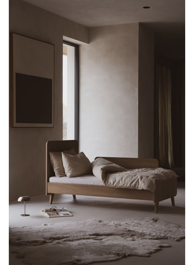 Quax - Loft meegroei bed 140x70 - Honey ash