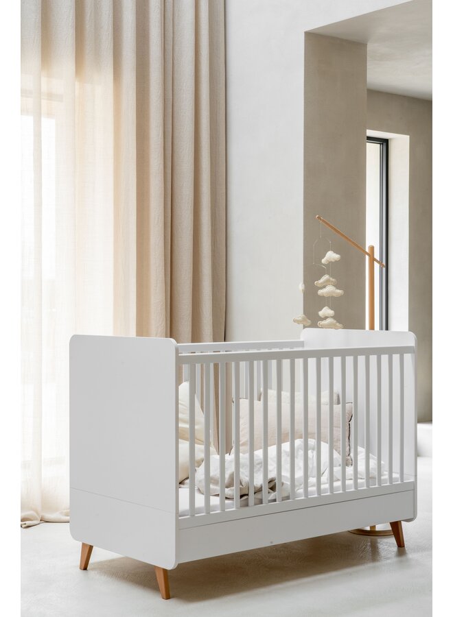Quax - Loft meegroei bed 140x70 - White