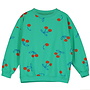 Lötiekids - Sweatshirt cherries allover - Green