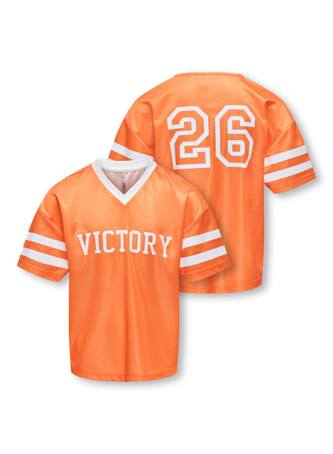 Kids Only - Lulu v-neck sporty top - Oriole/Victory