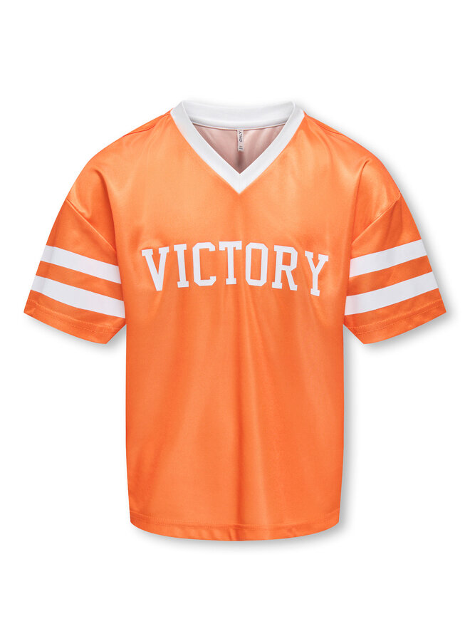 Kids Only - Lulu v-neck sporty top - Oriole/Victory