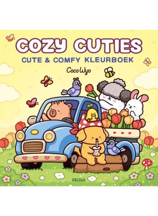 Deltas - Cozy cuties - Cute & comfy kleurboek