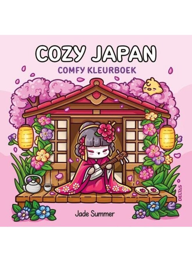 Deltas - Cozy Japan - Comfy kleurboek