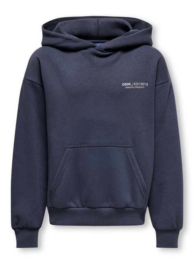 ONLY & SONS Junior - Rikado rlx hoodie - Blue nights OSDK