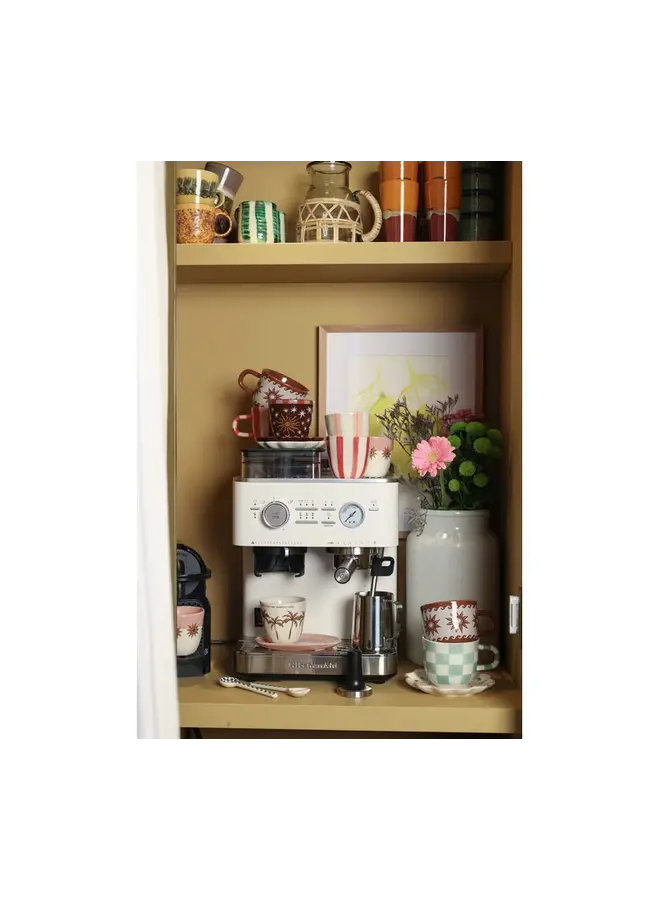 All the Luck in the World - Mug stars and waves - Brown