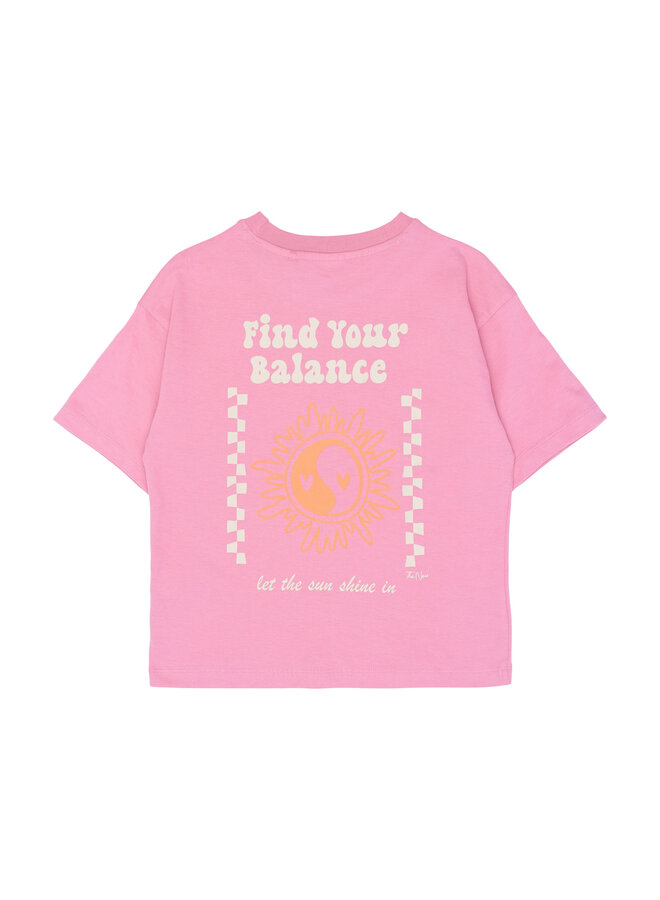 The New - Taylen oversized tee - Cashmere rose