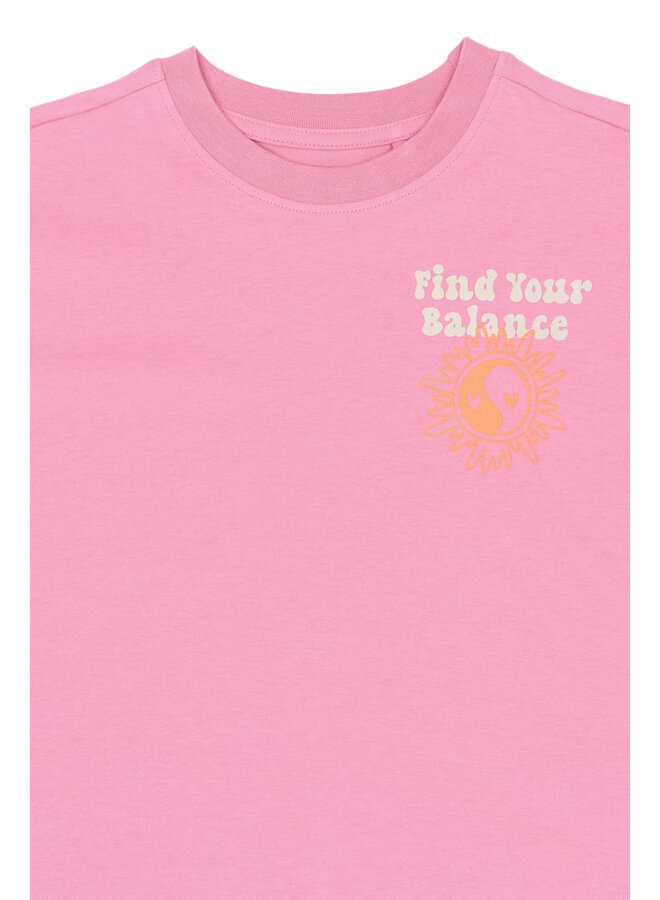 The New - Taylen oversized tee - Cashmere rose