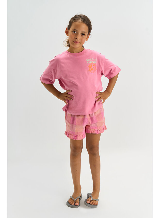 The New - Taylen oversized tee - Cashmere rose