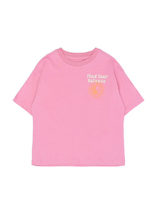 The New - Taylen oversized tee - Cashmere rose