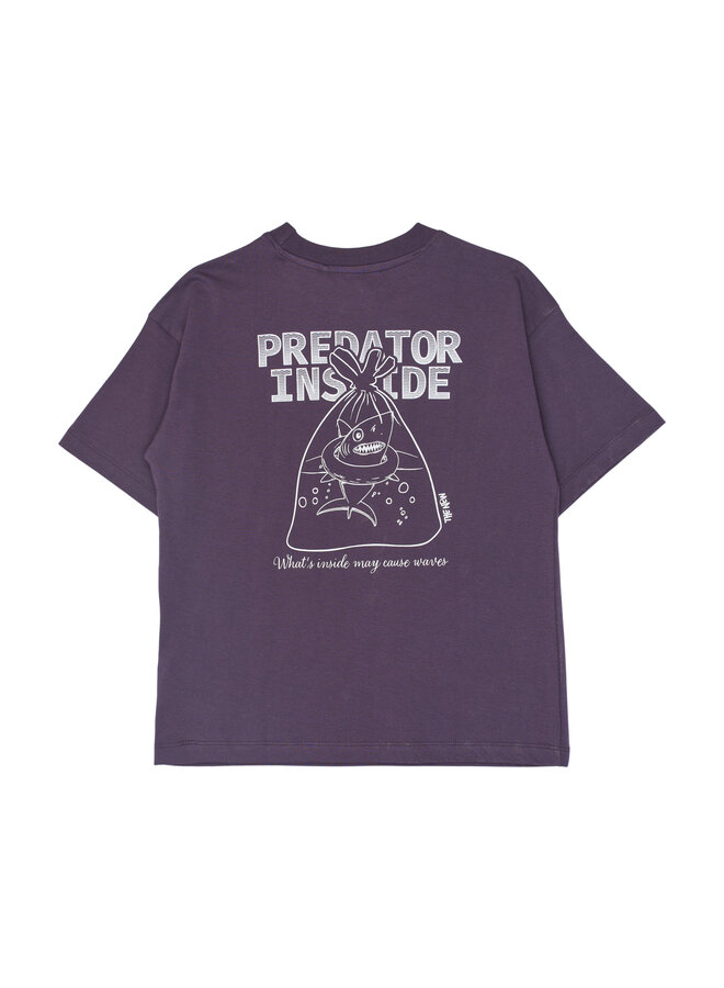 The New - Tony oversized tee - Sweet grape