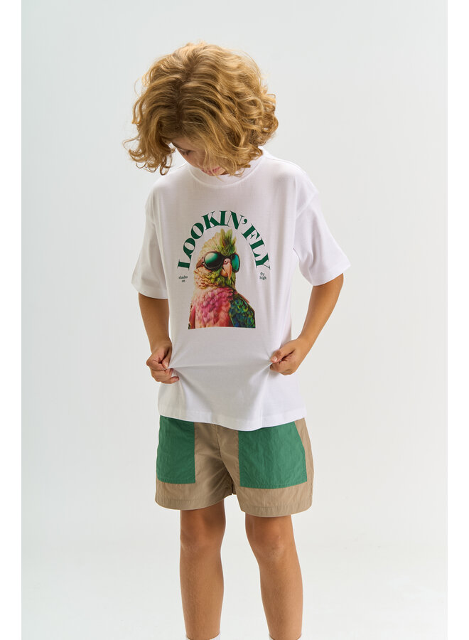 The New - Tarek oversized tee - Bright white