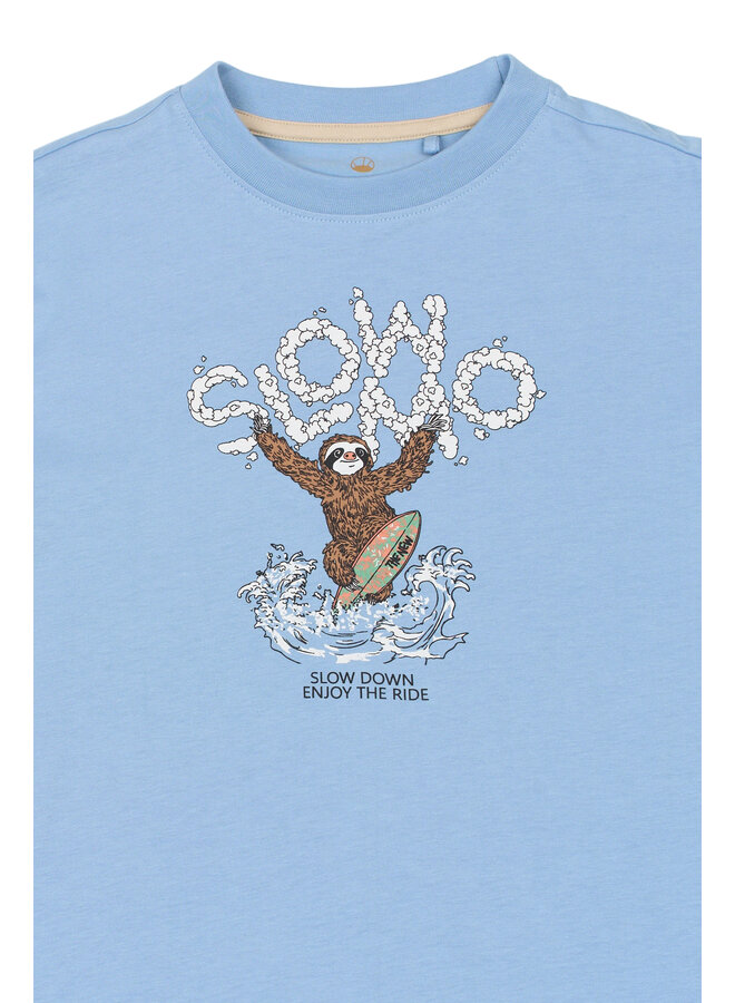 The New - Trent oversized tee - Forever blue