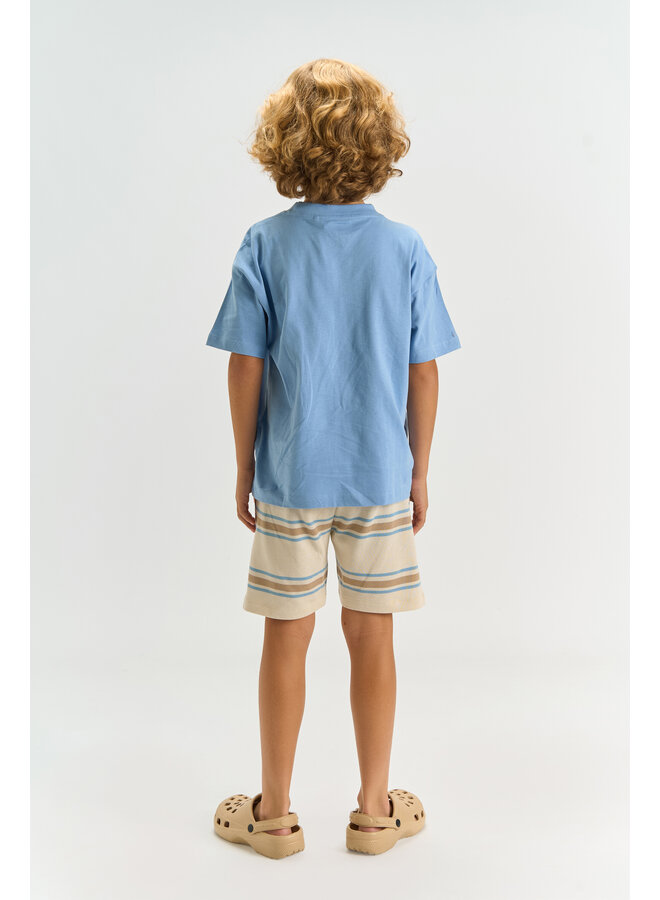 The New - Trent oversized tee - Forever blue