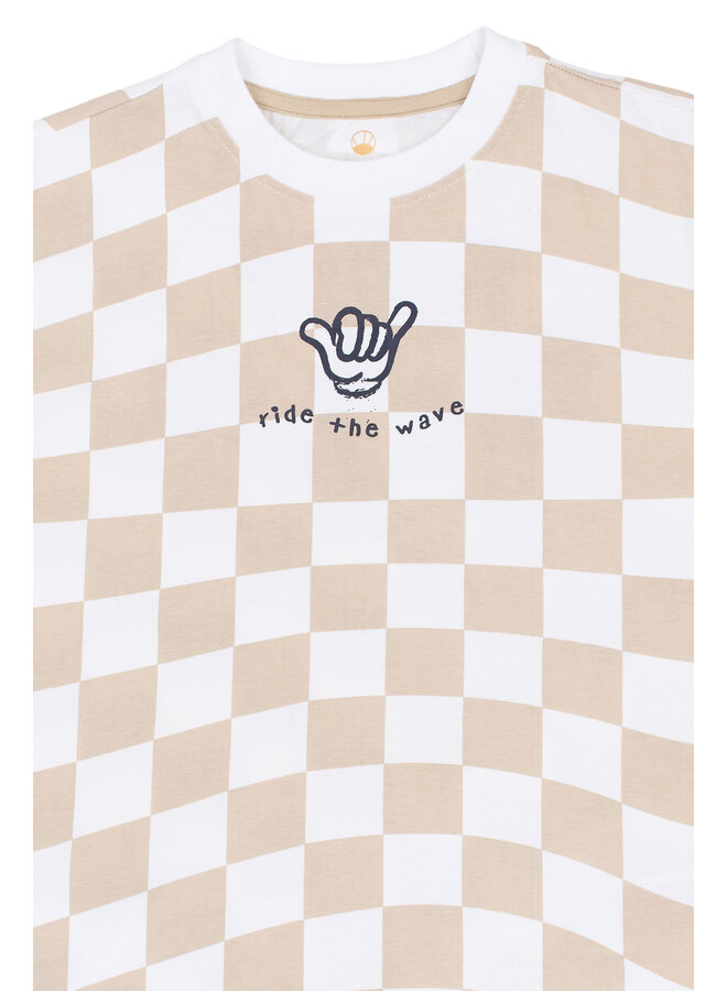 The New - Tiago oversized tee - Humus check