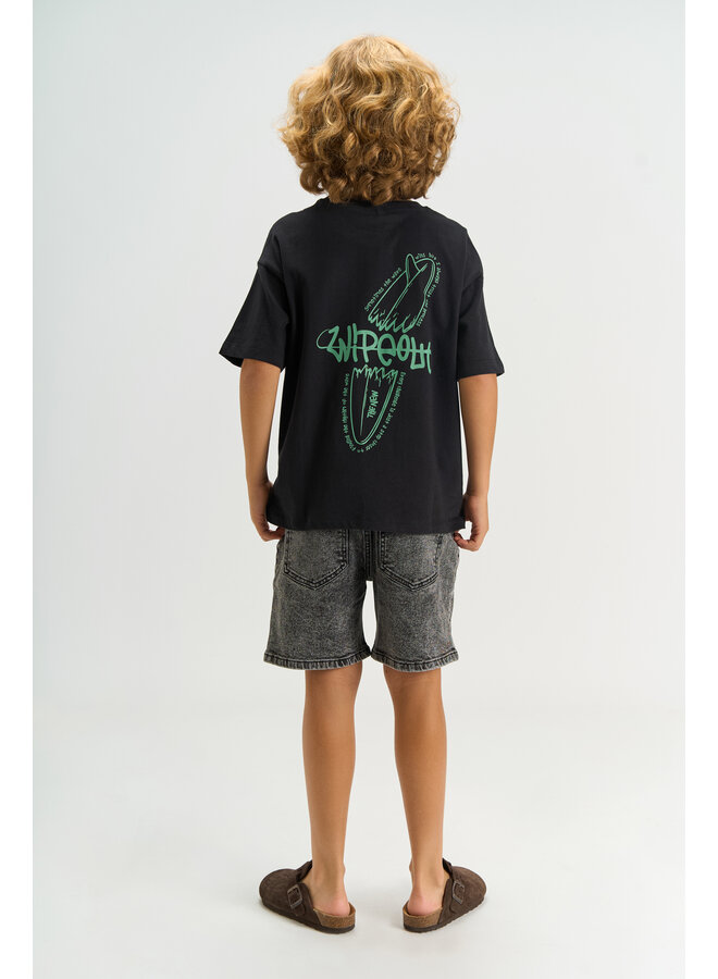 The New - Tanner oversized tee - Black beauty