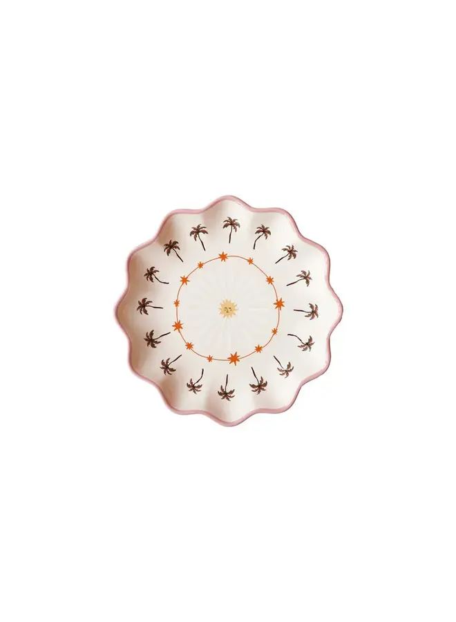 Small plate palmtrees