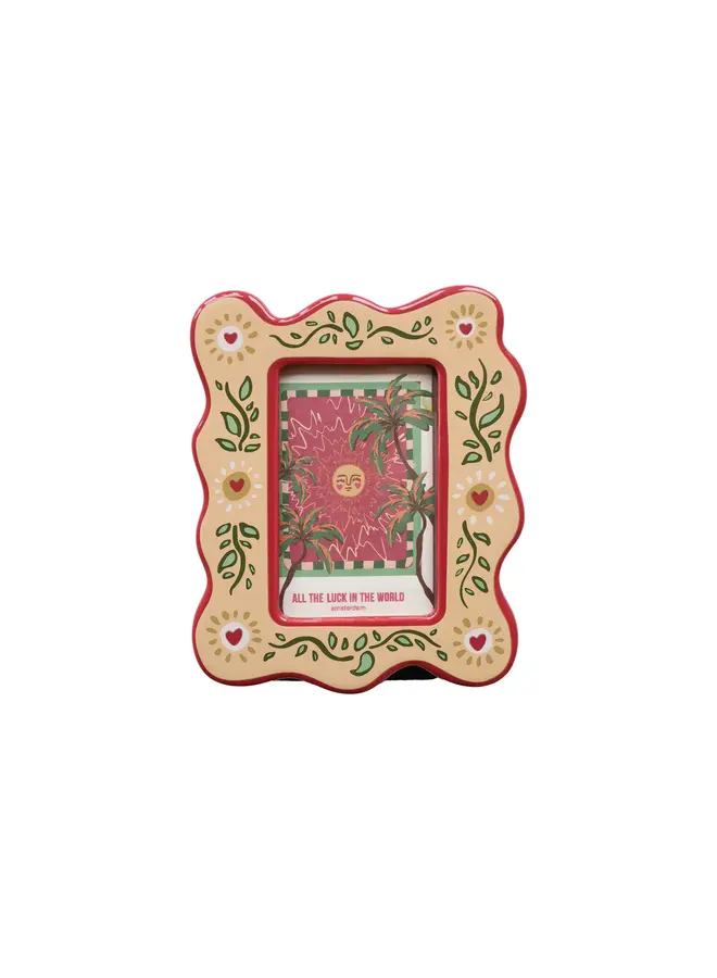 Photoframe polaroid wavy