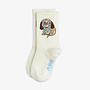 Mini Rodini - Dog 1-pack socks - Off-white