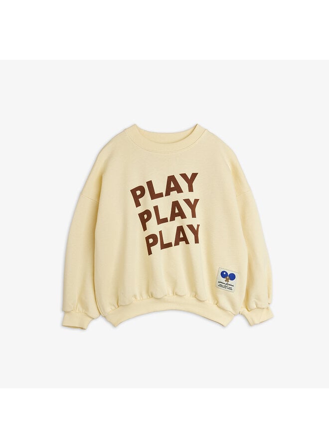 Mini Rodini - Play sp sweatshirt - Off-white