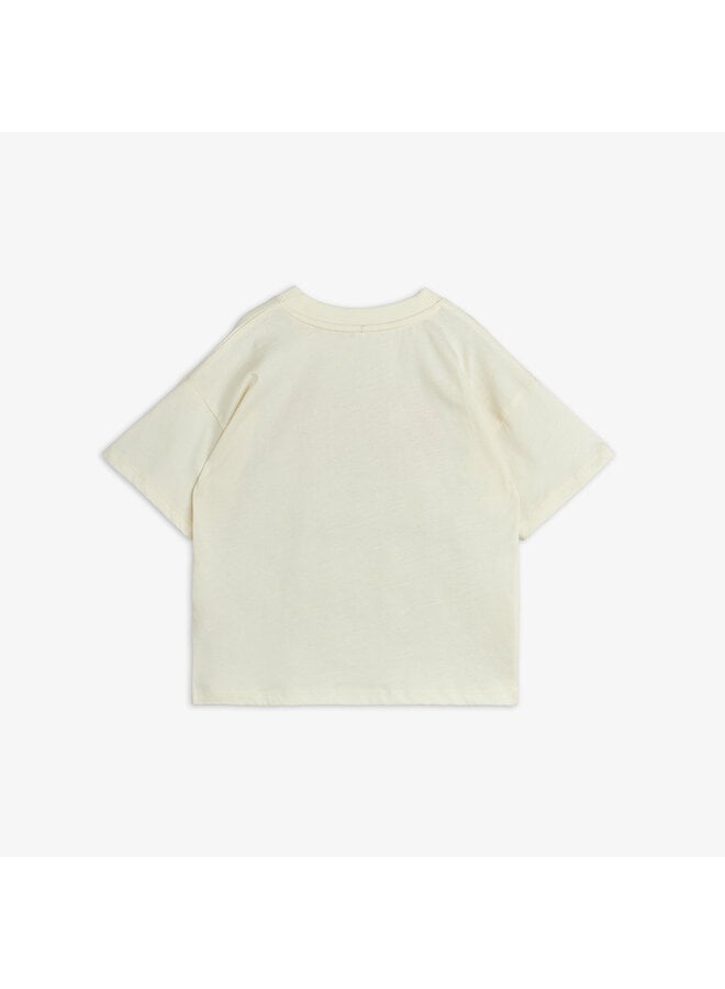 Mini Rodini - Table tennis sp ss tee - White