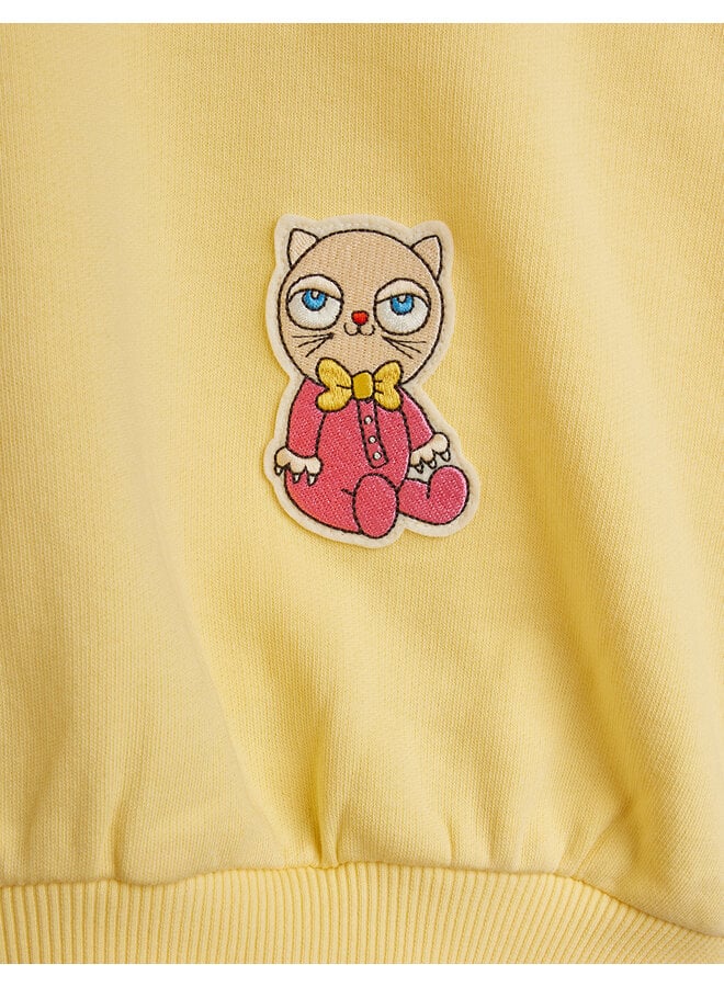 Mini Rodini - Minibabies patches sweatshirt - Yellow