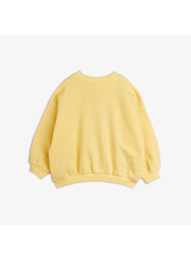 Mini Rodini - Minibabies patches sweatshirt - Yellow